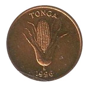 통가의 1센트(seniti taha) 동전