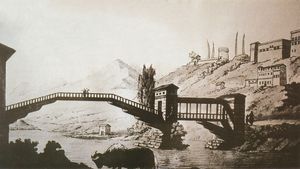 1783년 부탄 내부 스케치