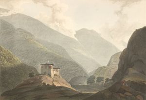 1813년 부탄 그림