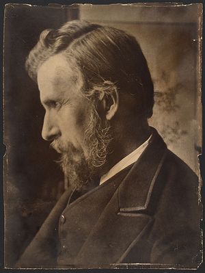 하버드 로스쿨 도서관의 법률 초상화 컬렉션에 있는 다이시의 연대 미상의 사진