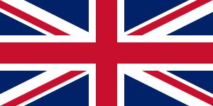 영국 보호령 시절 사용된 유니언 잭.