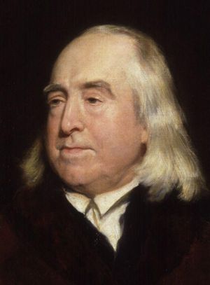 제러미 벤담(Jeremy Bentham)의 공리주의 이론은 20세기까지 법학에서 지배적인 위치를 유지했다.