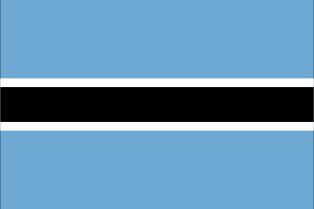 보츠와나의 국기