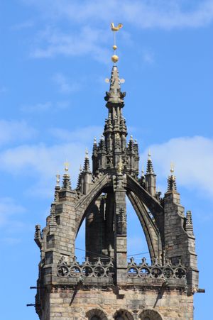 세인트 자일스 대성당(High Kirk, Edinburgh)의 크라운 스파이어.