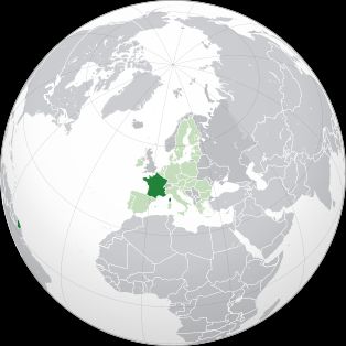 프랑스, 유럽에서의 위치