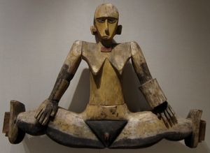 미크로네시아의 목조상(디루카이) - 메트로폴리탄 미술관