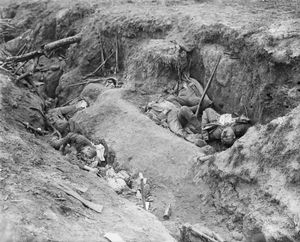 1916년 솜므 전투에서의 독일군 사상자