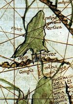 "조지아"가 표기된 중세 지도, 서기 1320년