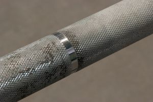 올림픽 바벨의 녹킹