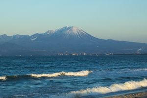 돗토리현 요나고시의 다이센 풍경