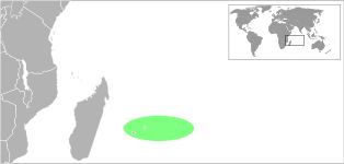 마스카렌 제도의 위치