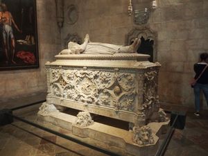 제로니무스 수도원에 있는 바스쿠 다 가마의 묘