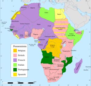1939년 아프리카의 유럽 식민지