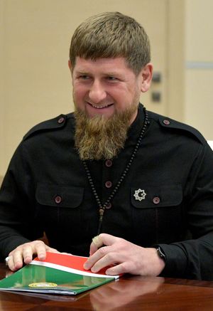 2018년 체첸 지도자 람잔 카디로프(Ramzan Kadyrov)
