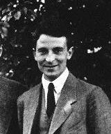 오스카르 벤야민 클레인 (1894–1977). 1922년 6월 괴팅겐 보어 축제에서 촬영.