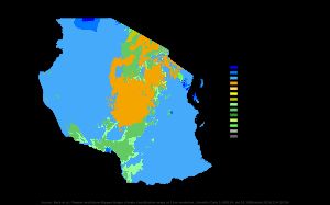 탄자니아의 쾨펜 기후 구분