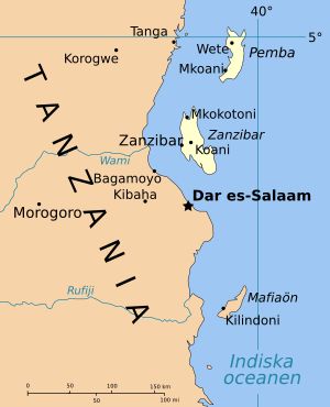 자치권을 가진 잔지바르 제도