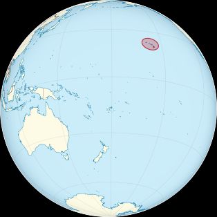 하와이 제도 지도