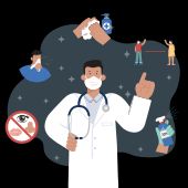 바이러스 확산을 막기 위해 시행된 일반적인 조치들