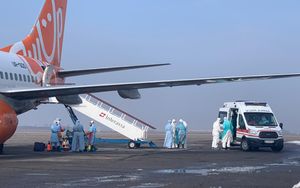 우크라이나가 중국 우한에서 우크라이나 시민들을 대피시키고 있다.