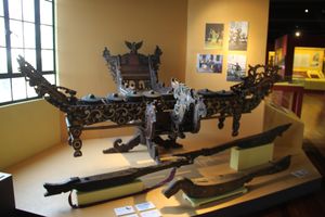 필리핀 국립인류학박물관의 쿨린탕 합주단