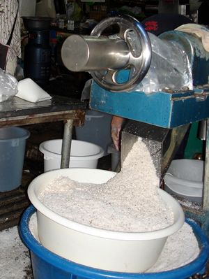 기계식 코코넛 분쇄기