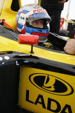 2010년 푸틴의 포뮬러 원 머신 운전 모습 (영상)