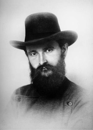 27세의 로베르트 보쉬의 1888년 초상화