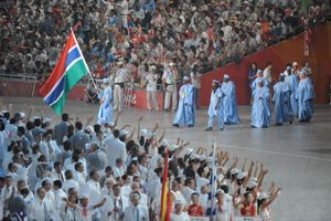 2008년 하계 올림픽 개막식 - 중국 베이징 - 감비아