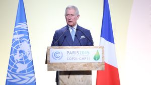 2015년 11월 파리 기후 변화 협약 개막식 연설