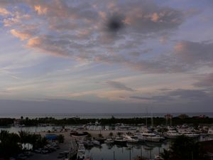 터틀 후미에서 바라본 일몰