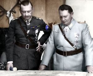 포로가 되었을 당시 괴링의 영상.