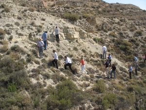 푸엔테사스(Fuentelsaz)의 알레니절 GSSP 기저부