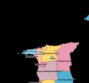 트리니다드 토바고의 지역 자치 단체와 자치구