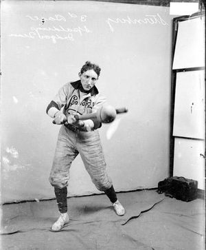 1907년 실내 야구 선수