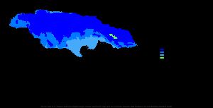 자메이카의 쾨펜 기후 분류