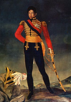 마다가스카르의 라다마 1세(Radama I of Madagascar) 국왕은 메리나족(Merina people)의 안드리아나(Andriana) 계층 출신이었다.