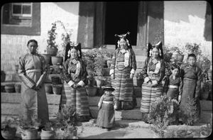 1936년 티베트 라싸의 귀족 가족