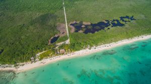 코수멜 섬, 멕시코의 팔랑카르 해변