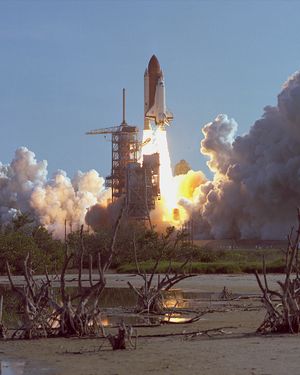 STS-41-D의 발사