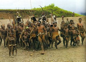 야후키모현(Yahukimo Regency), 고지대 파푸아(Highland Papua)의 야리(Yali)족