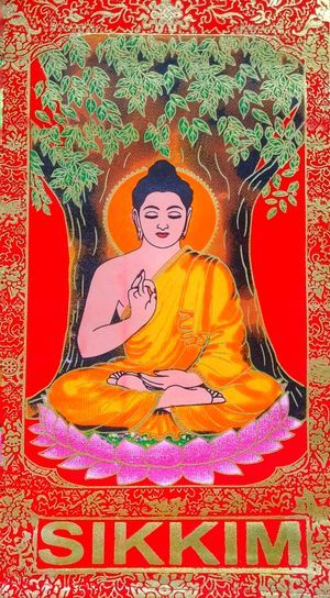 시킴 문화의 석가모니불