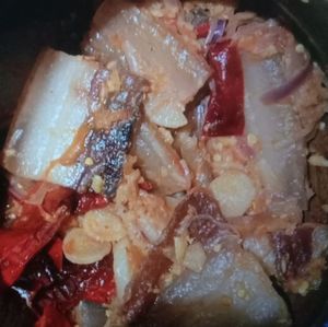 시캄 다치(돼지고기 버전)