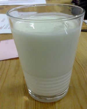 케피어(Kefir)는 발효된 프로바이오틱스 유제품 음료이다.