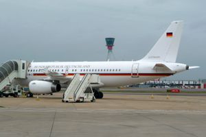 독일 공군이 운용하는 정부 전용기 ACJ319.