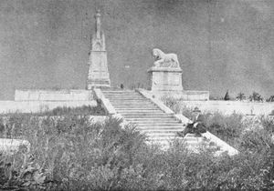 조지 투포 1세의 묘, 1900년