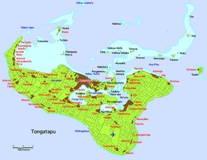 통가타푸 지도