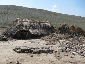 낭가르하르주에 있는 유목민 코치족의 집