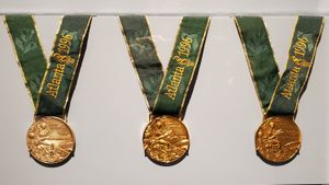 1996년 올림픽 메달 디자인