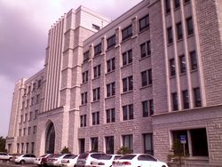 보성전문학교(현재의 고려대학교)